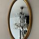 Vintage mirror in gilded wood 70s