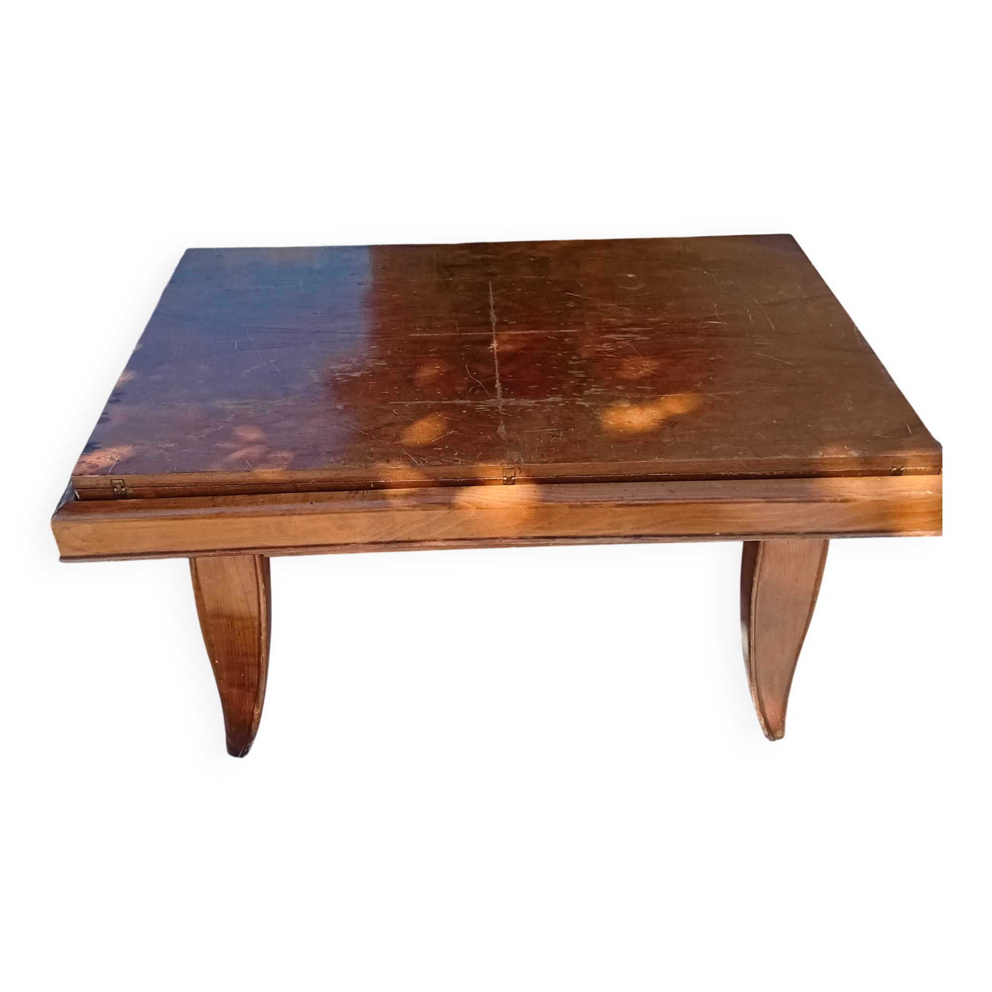 Table basse convertible en table à manger