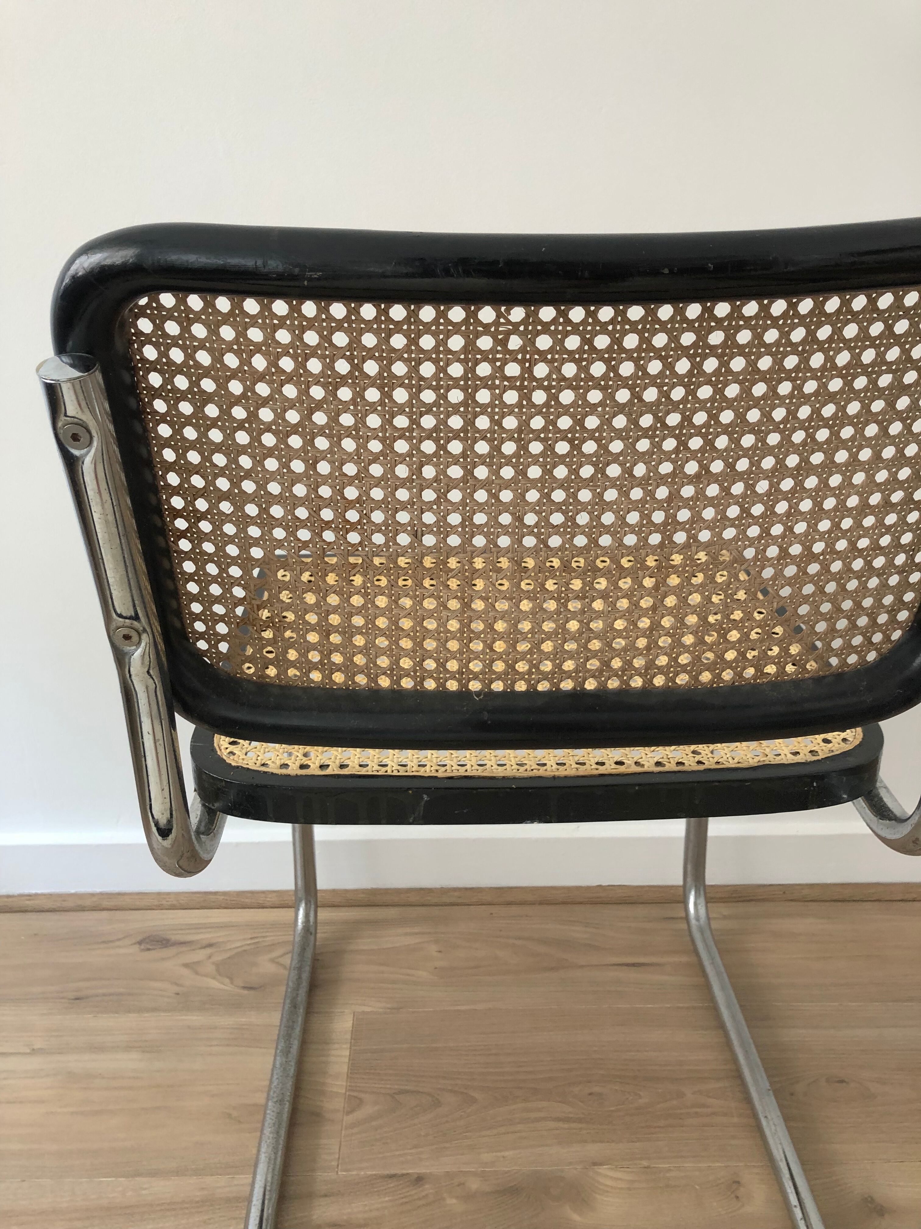 Marcel Breuer Cesca B32 black chair