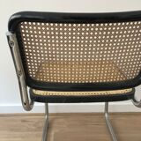 Marcel Breuer Cesca B32 black chair