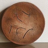 Sandstone trivet, signed