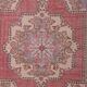 Vintage Turkish Oushak rug 132x216 cm