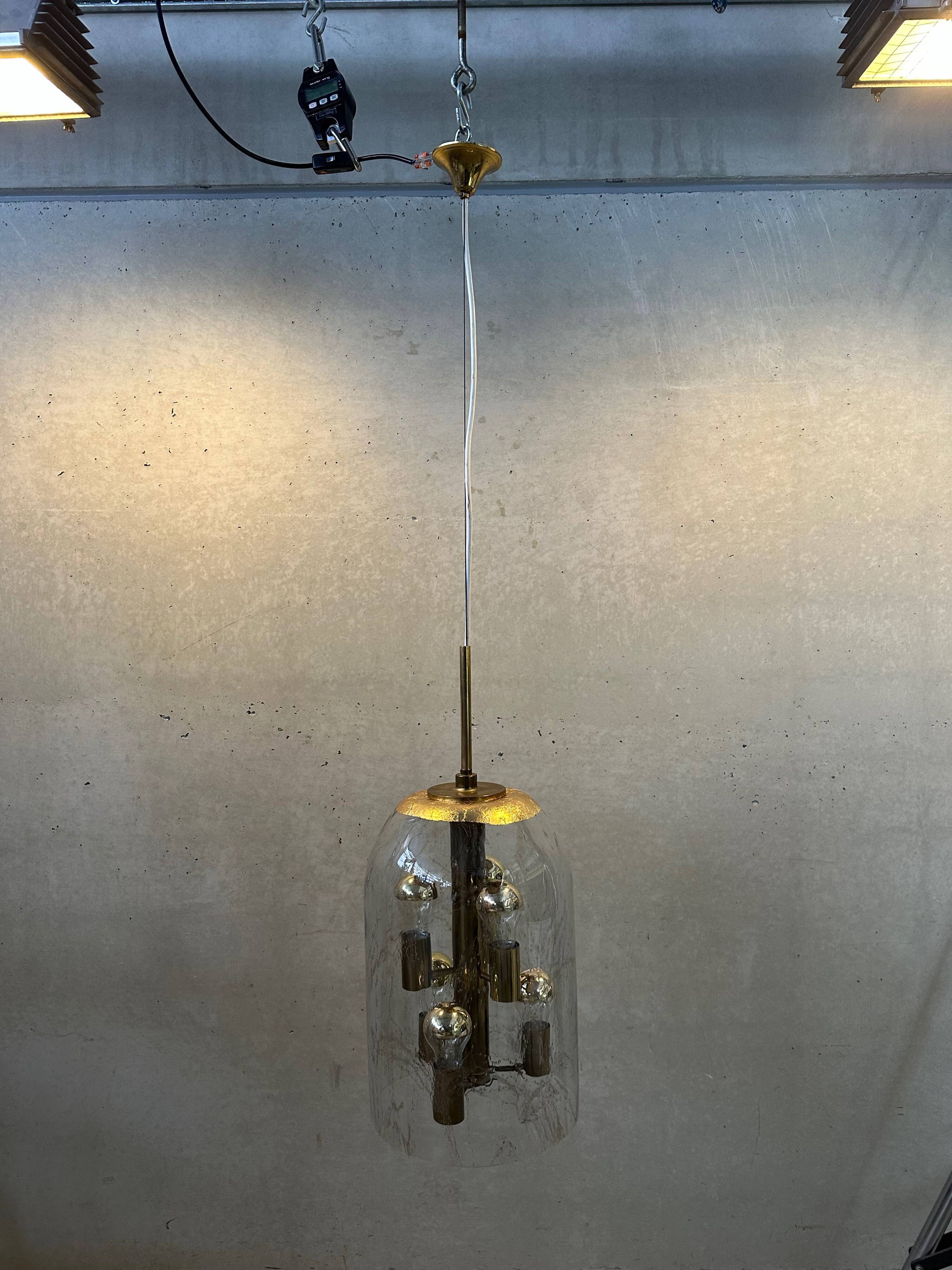 Vintage pendant lamp – Doria Leuchten 1960s