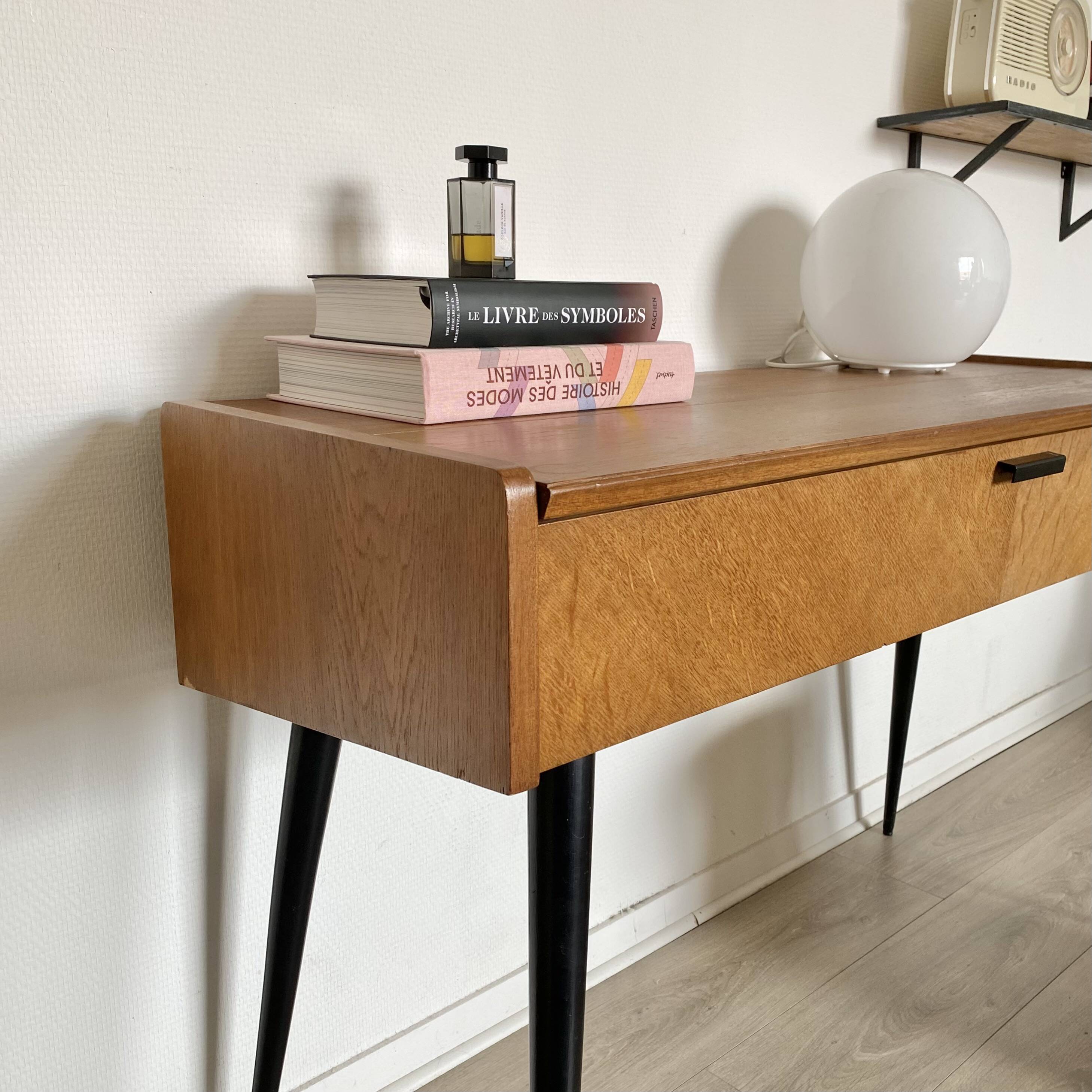 Scandinavian style desk console