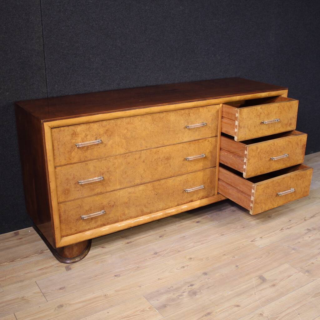 Italian design chest of drawers from the 70s