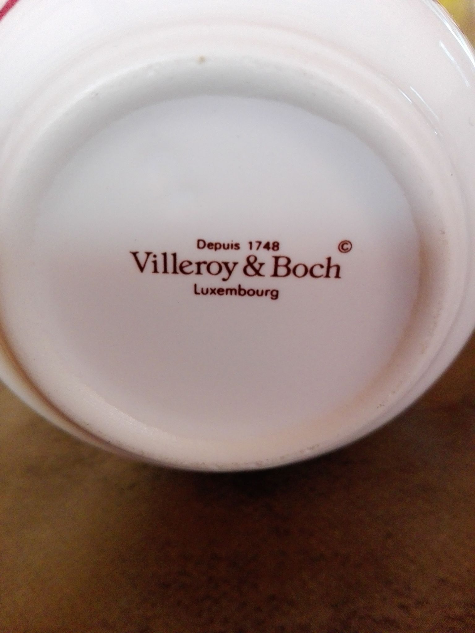 Pot à lait du service Botanica Villeroy et Boch vb v&b