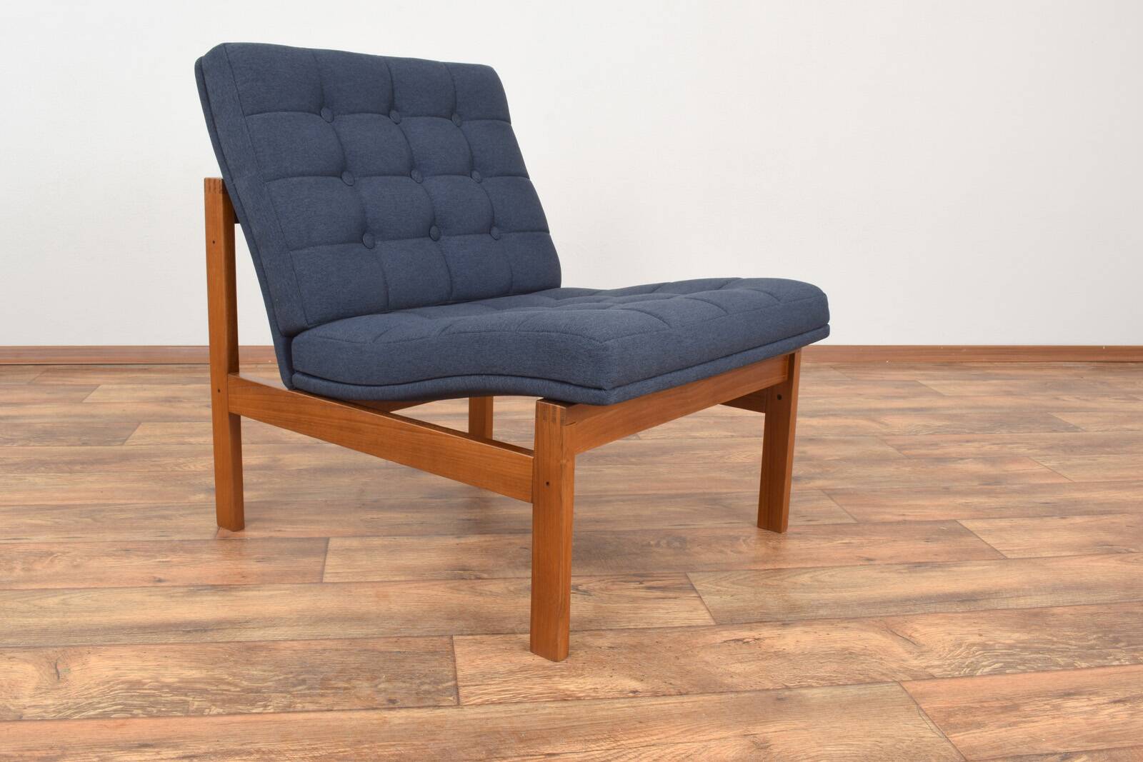Mid-Century Teak Moduline Lounge Chair by Ole Gjerløv-Knudsen & Torben Lind