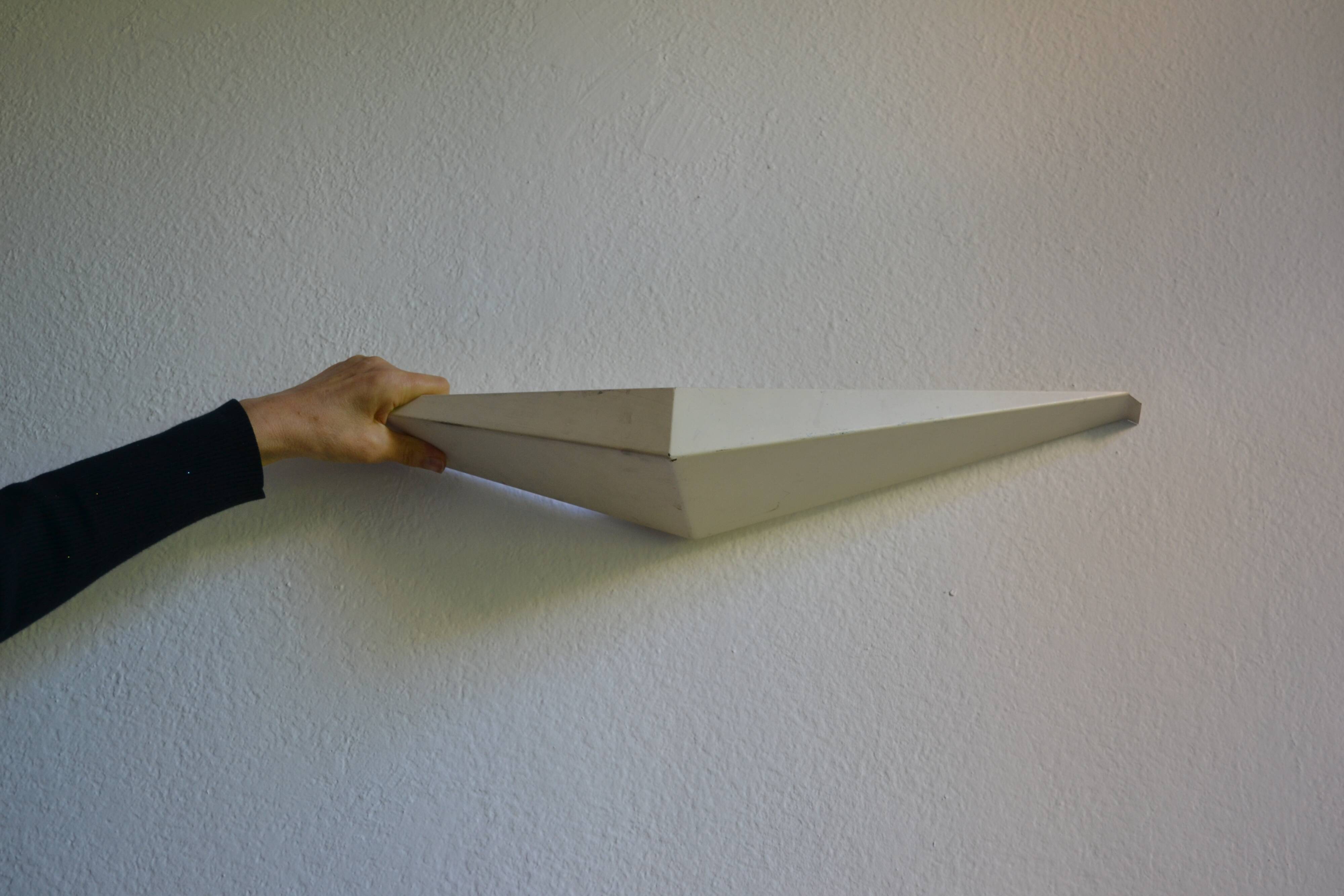 Pair of modernist reconstruction wall lamps