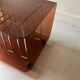 Vinyl furniture / magazine in smoked plexiglass by Roche Bobois, design 1970