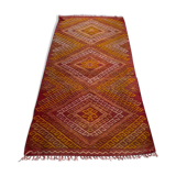 Vintage turkish kilim rug ,  96 x 47 cm