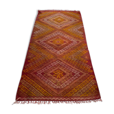 Vintage turkish kilim rug ,  96 x 47 cm