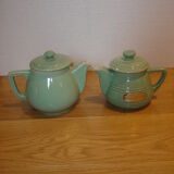 Emeralds green coffee porcelain