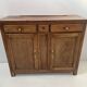 19th-century solid ash Parisian buffet