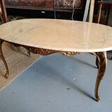 Marble coffee table