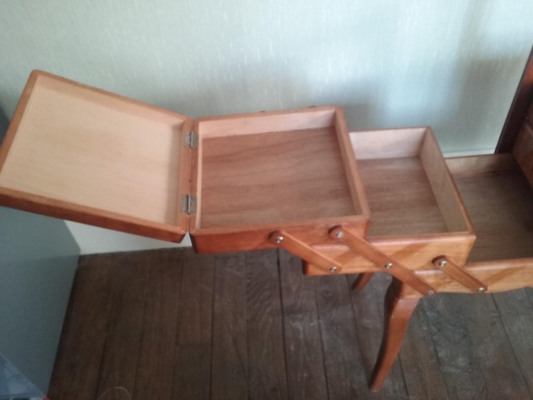 Vintage sewing basket years 60