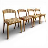 Set of 4 Baumann gondola chairs