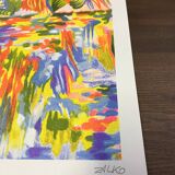 Illustration in risography Format A3