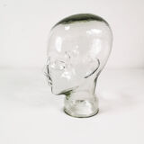 Modernist glass head, Germany, 1970s