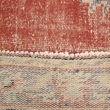 Tapis Vintage Corail Médaillon Patiné Chic, 143x235 Cm