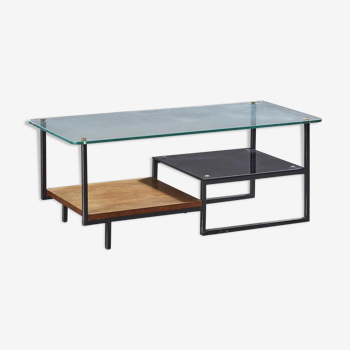 Table basse plateau en verre