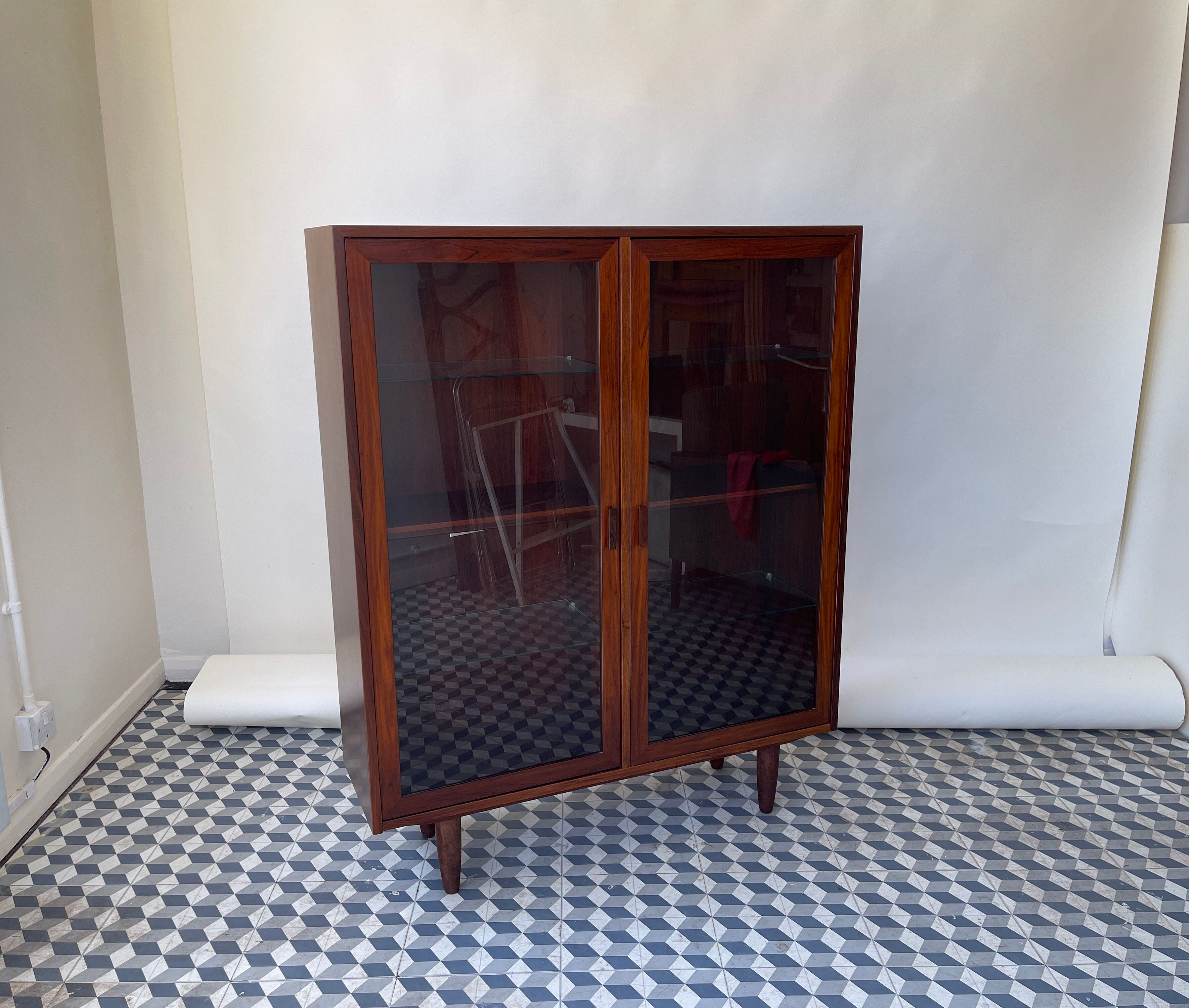 Mid Century Rosewood Cabinet