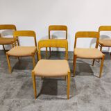 Set of 6 dining chairs, 1960s