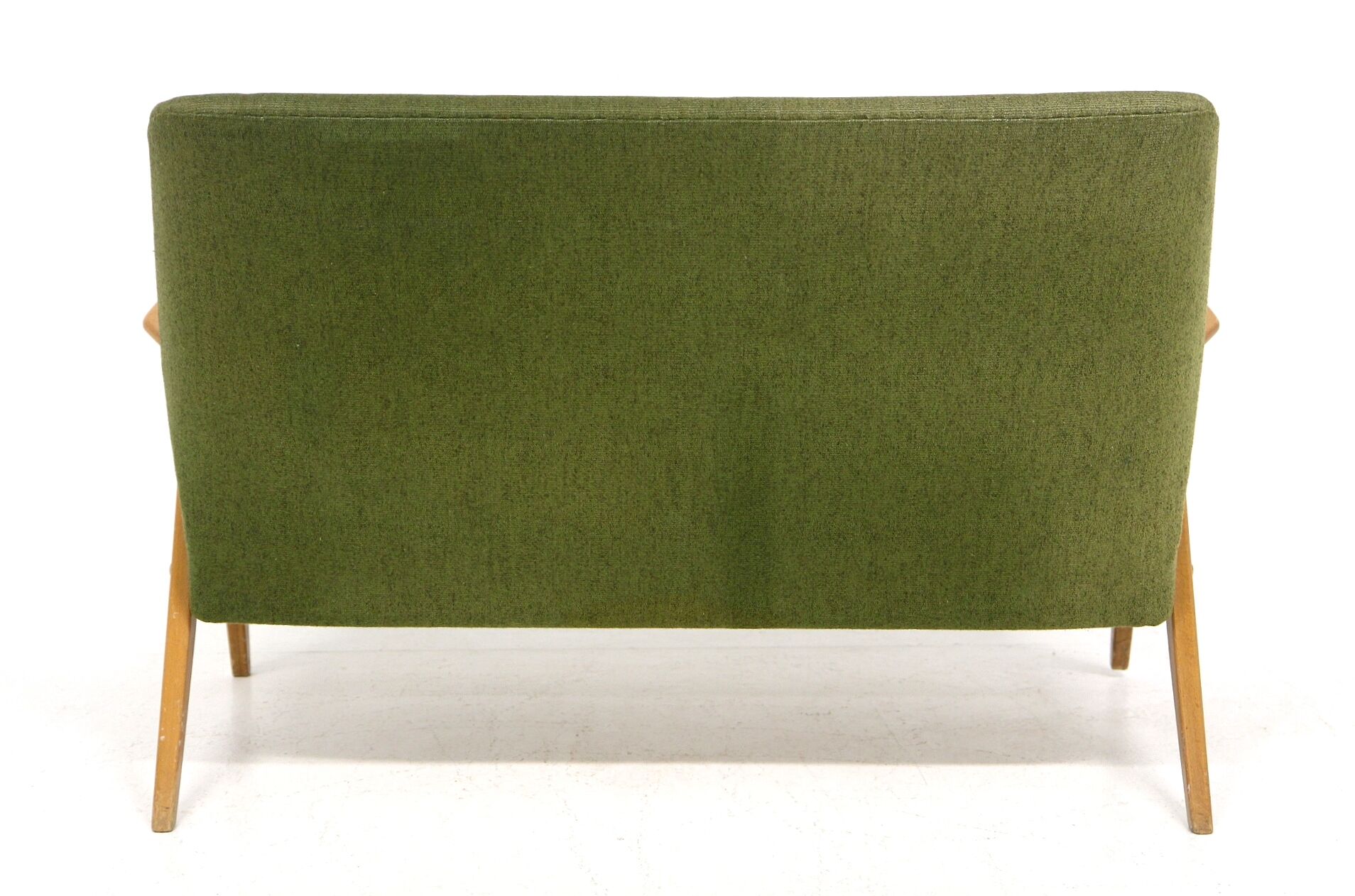 2-seater beech sofa, Sweden, 1950