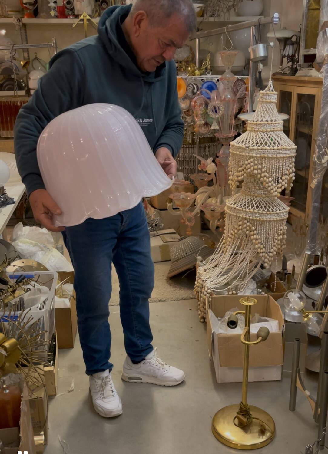 Murano Glass Table Lamps Set of 2 PAF Studio Milan