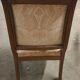 Fauteuil empire à cross