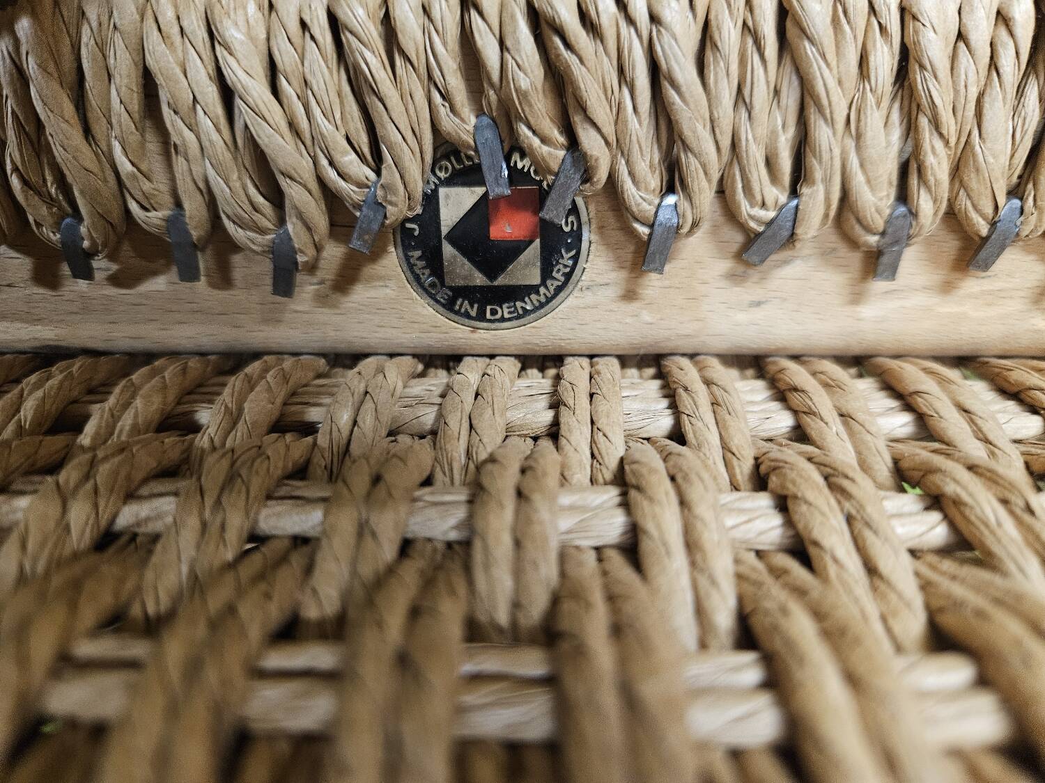 Set of 6 Møller teak chairs 1960