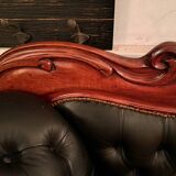 19th century Indo English Chesterfield sofa