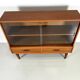 Petite vitrine vintage Jentique des années 1960 en bois de teck
