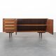Enfilade années 60, teck, scandinave, 165cm, restauré
