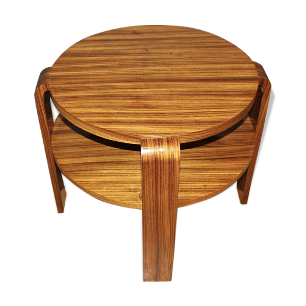 Guéridon art déco en palissandre