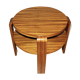 Gueridon art deco rosewood