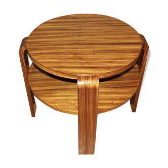 Gueridon art deco rosewood