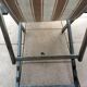 Former chilean lounge chair with armrests and feet rest