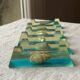 Shell-inclusion resin knife rest 1950