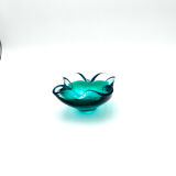 Murano Sommerso bowl - Flavio Poli - Sapphire Blue & Emerald