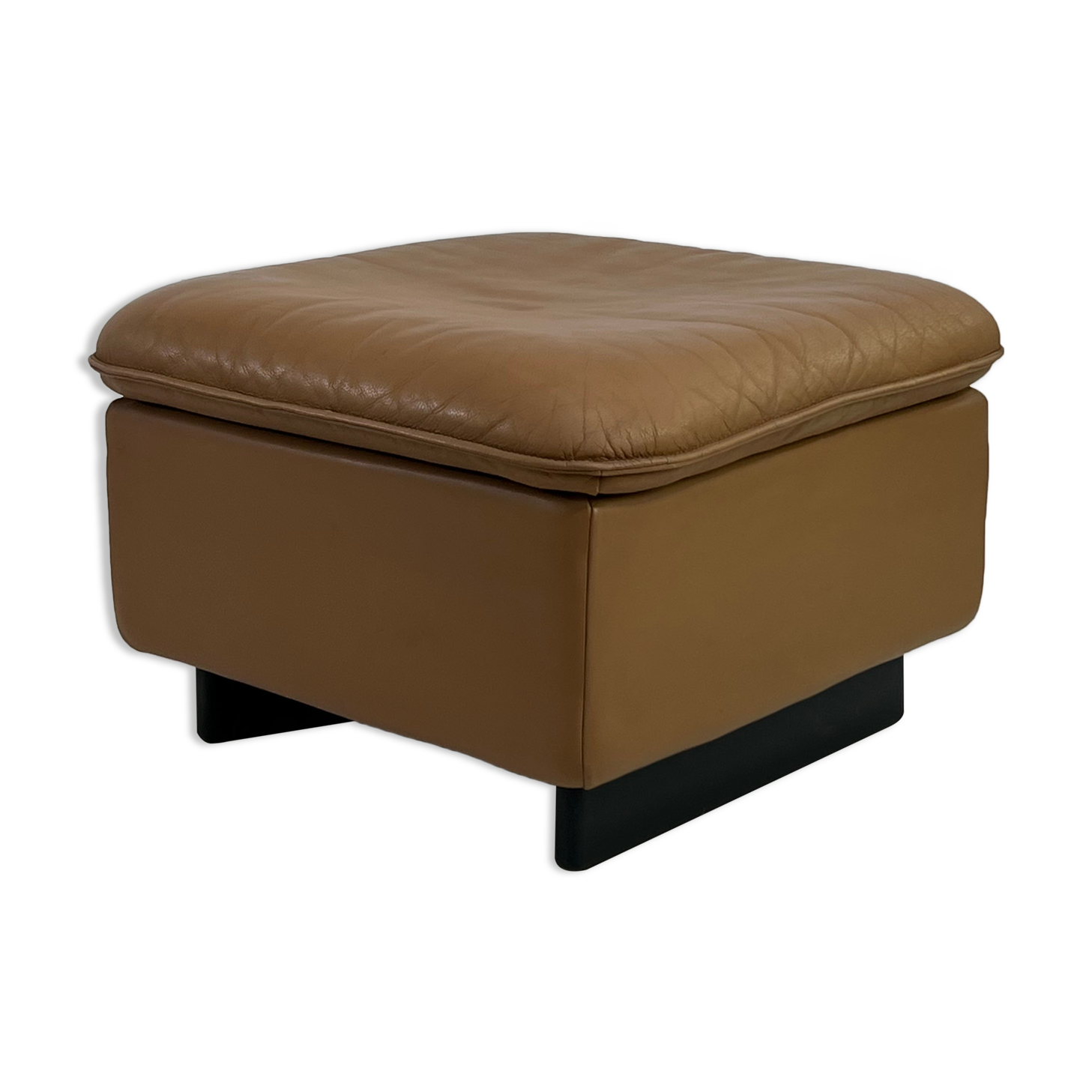 Ottoman leather DS 49 years 80 by De Sede