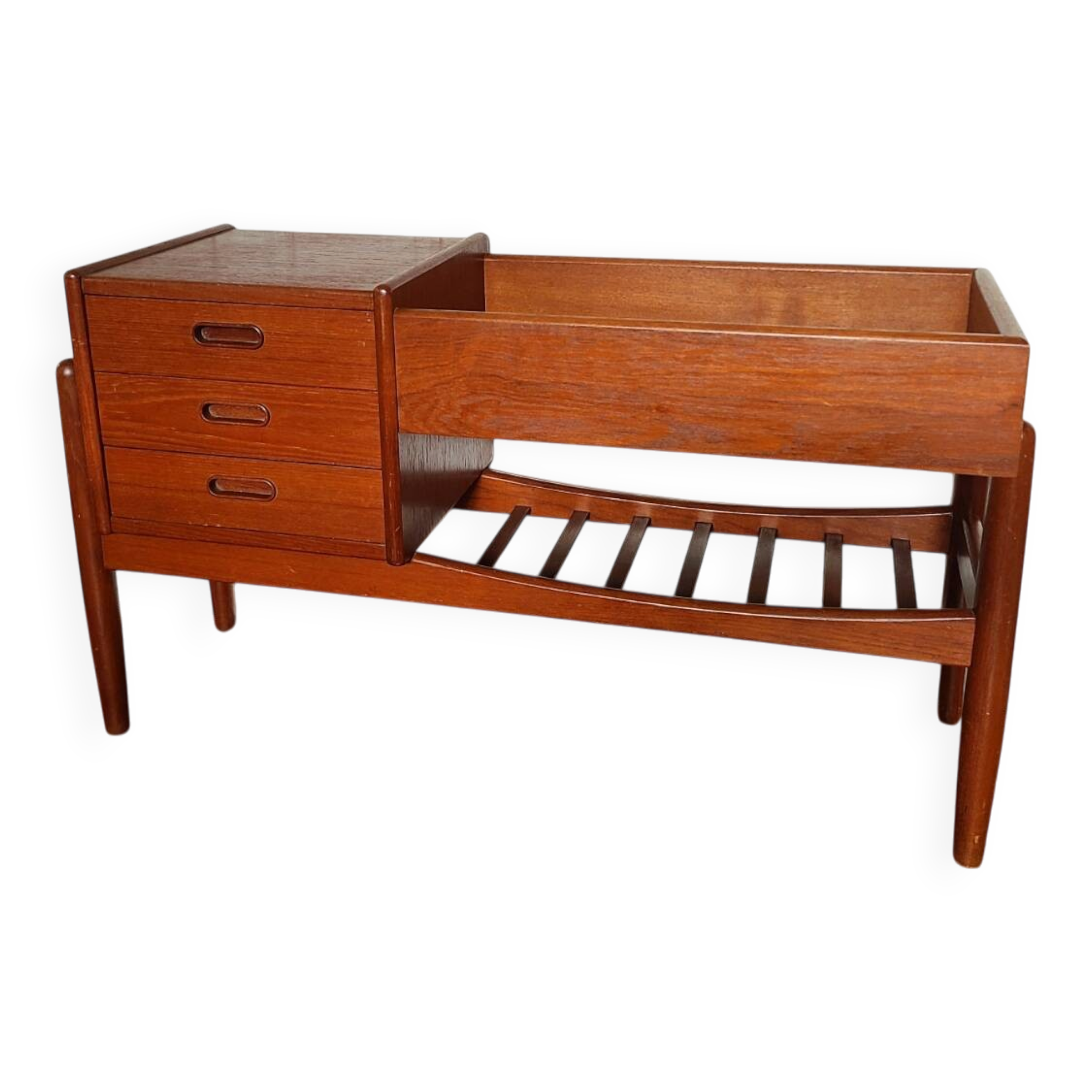 Scandinavian teak planter by Arne Wahl Iversen