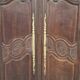 Large Norman wedding wardrobe from the 19th century.