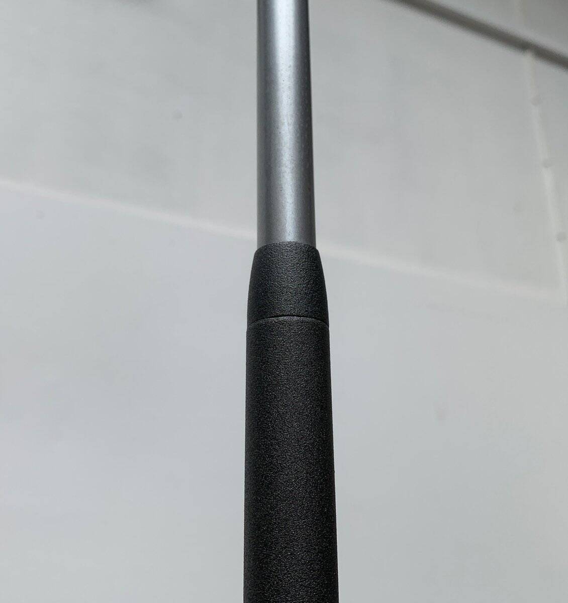 Vintage postmodern floor lamp in Italian glass by Lucente.