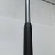 Vintage postmodern floor lamp in Italian glass by Lucente.