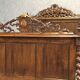 Henry II oak bed - early 20th