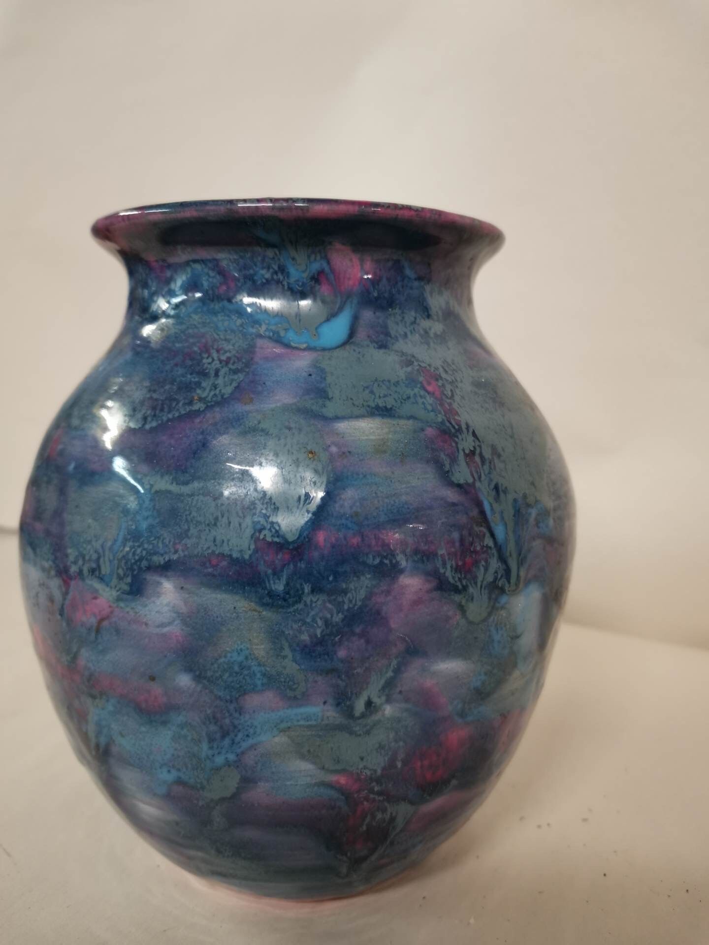J.R. Rubatti blue vintage vase