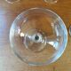 Set of 5 vintage crystal champagne glasses