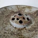 Cup pique flowers in sandstone signed