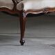 Pair of Vintage Danish Antique 18th century Lounge Chair, style of Louis XV