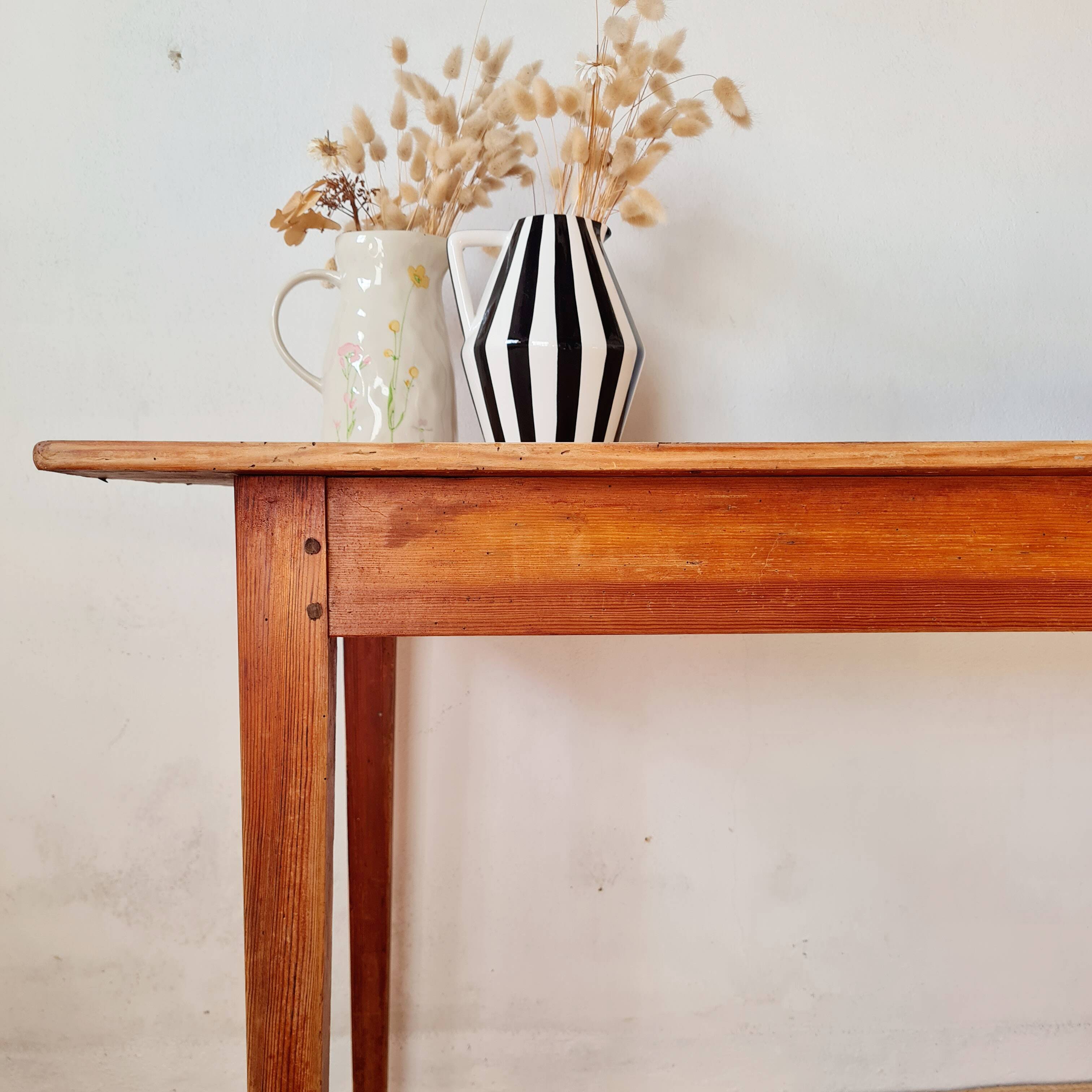 Antique farmhouse table L